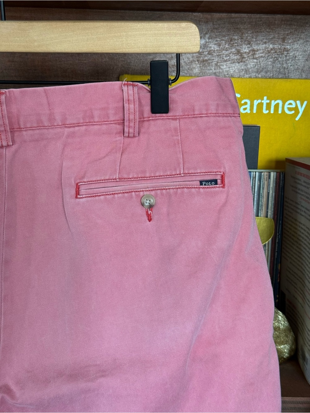 Polo by Ralph Lauren - Classic Fit 9” Chino Shorts - Coral Pink - Men’s Size 36